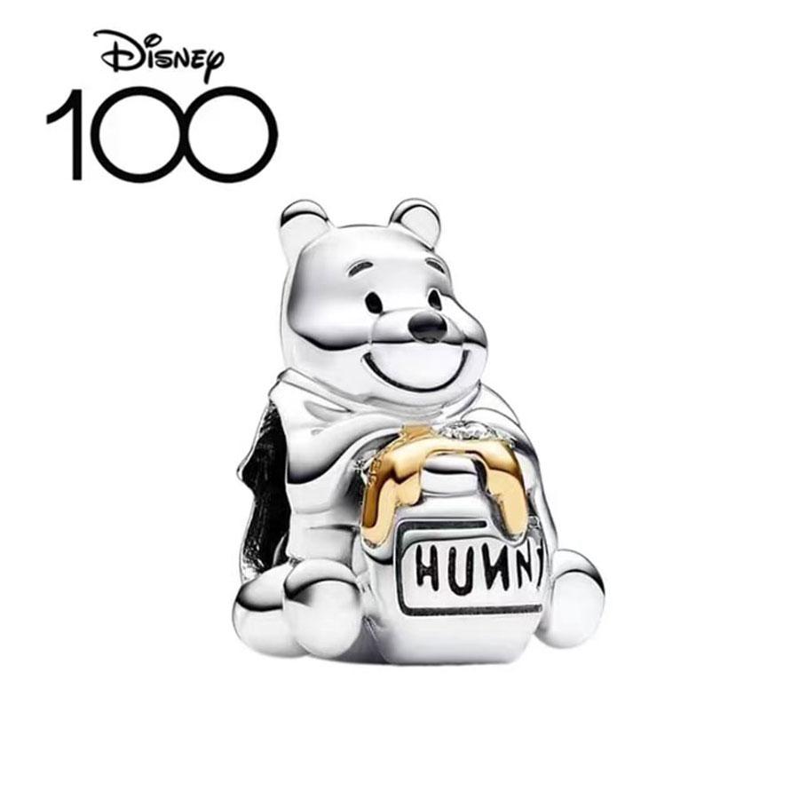 Best-selling 925 Silver Disney Series Pendant Charm Bead, Suitable for Original DlY Bracelet! Ladies' Birthday Fashion