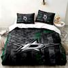 Dallas Stars 3pc Set Perfect for Bedroom Use Comfortable Bedding Set Includes a Duvet Cover and Two Pillowcases Ideal Birthday or Christmas Gift
