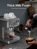 HiBREW H10A Halbautomatische Espressokaffeemaschine, 20 Bar, Kalt-/Heißkaffeemaschine, Temperatur Einstellbar, Milchaufschäumer