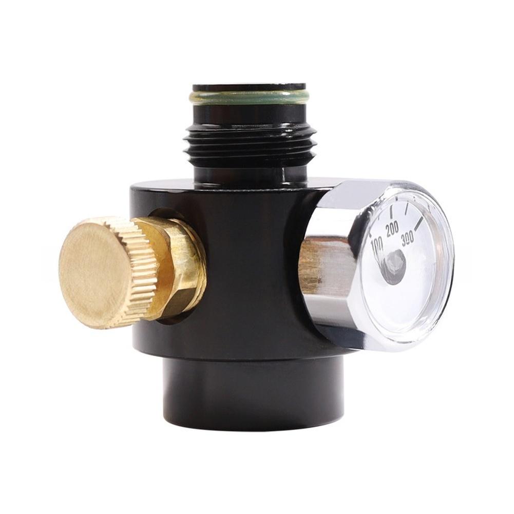 Replacement Air Regulator Pressure Gauge Regulator Valve 0-300psi G1/2-14 Threads Tank Cylinder Pressure Control