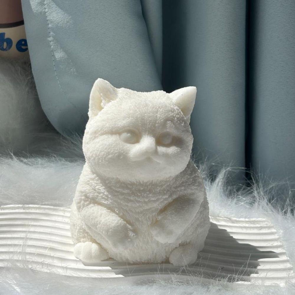 Animal Big Cat Doll Squeeze Toy Slow Rebound Cat Fidget Toy Simulation Cat Squeeze Toys for Kids