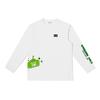 X 7 Up Collaboration SS23 Comfortable Round Neck Printed Long Sve T-Shirt Men Tops White LMT0053623RX00FK14000