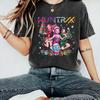 Huntrix Christmas T Shirt Huntrix Girls and Demon Hunters Tiger Christmas Tshirt Cute Derpy Tiger Shirts Women Christmas Gift