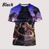 Sommer Anime SAO T-Shirt Sword Art Online 3D-gedrucktes T-Shirt Harajuku Unisex Casual T-Shirt