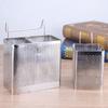 Silver Stainless Steel Chopsticks Rack Space Saving Tableware Drainer Cutlery Drying Basket  Spoon