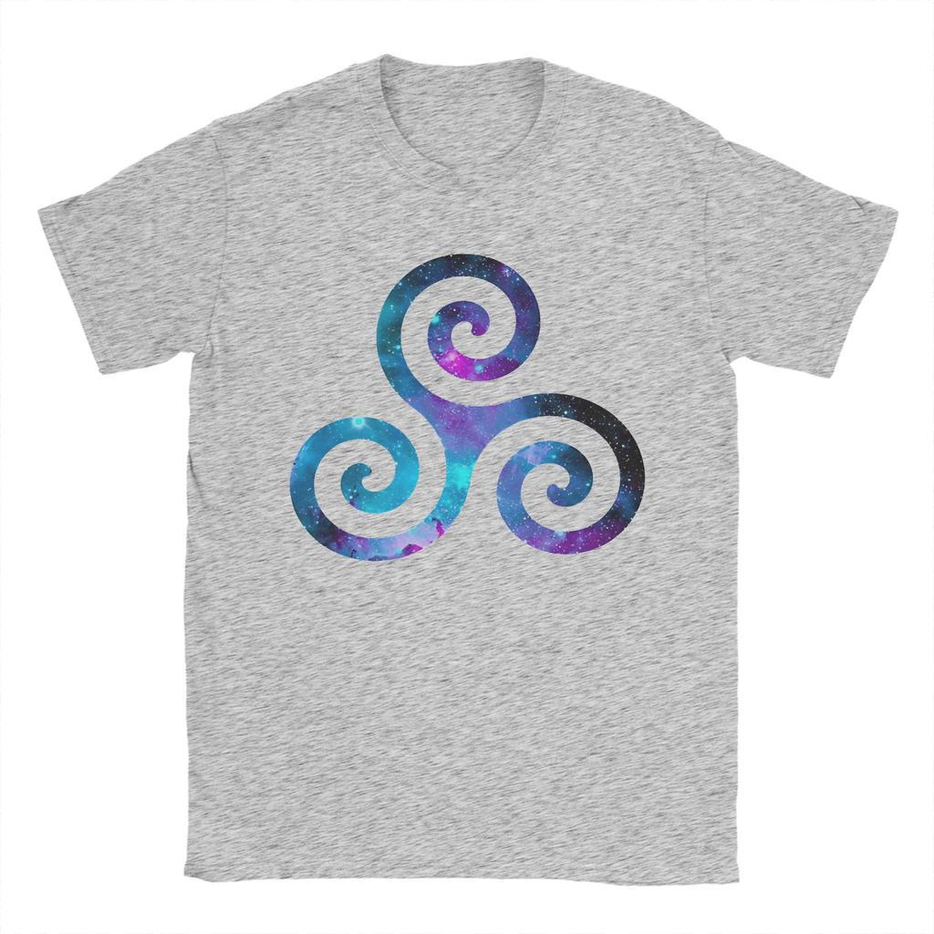 Galaxy Teen Wolf Triskelion T-Shirts Herren Damen Baumwolle Vintage T-Shirt Rundhals T-Shirts Kurzarm Oberteile Party