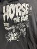 Horse the Band Black TShirt Cotton Full Size Unisex S5XL Unisex T-Shirt