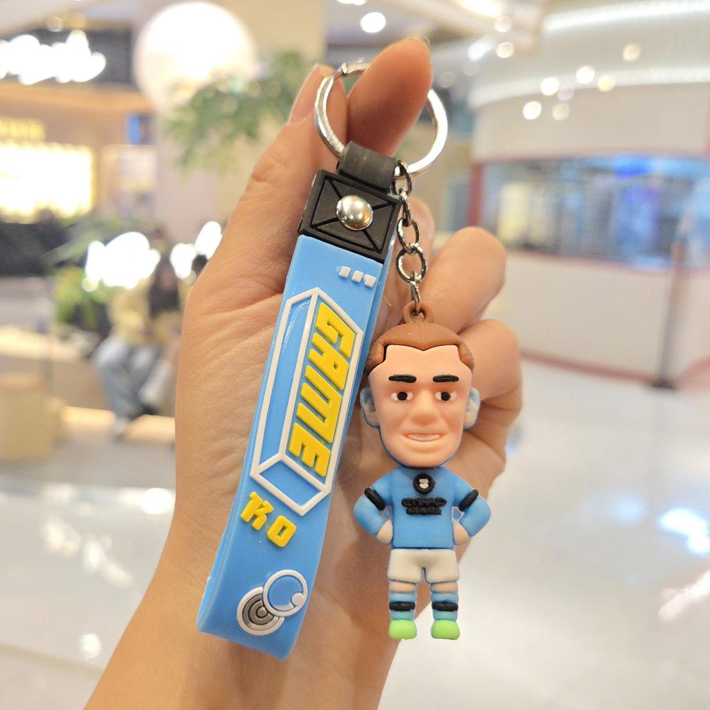 New Cartoon Sports Star Keychain Pendant, Personalized Jersey Doll, Key Chain, Backpack Pendant, Small Gift.