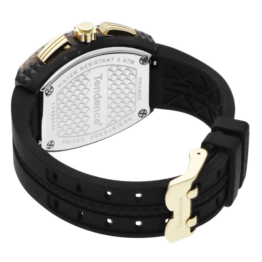 Uhr PIRAMIDE TY860005 Schwarz [Tendence] Herren
