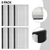 Kit de filtres efficace pour ECOVACS Pour YEEDI Y1 PRO PLUS 6 Pièces de rechange pour maisons adaptées aux animaux de compagnie et aux enfants
