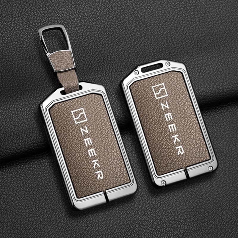 Zeekr NFC Key Case for Models 001, 9X, 7X, 007GT, 009 - Unisex Pouch Shell with Buckle