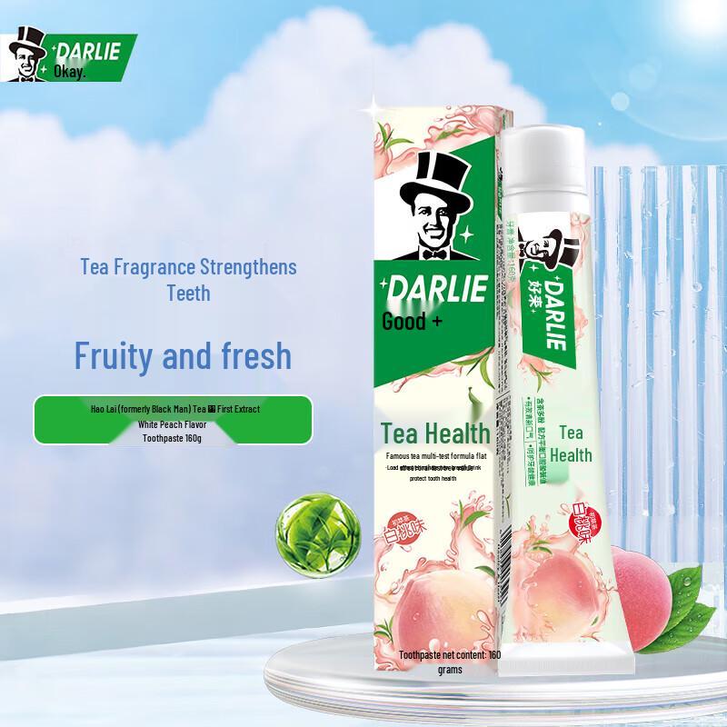 Darlie Tea Fresh White Peach Toothpaste 4-Pack