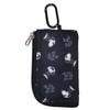 MARIMOCRAFTSNOOPY Joe Cool Monotone Key Pouch X X Peanuts Key Key and Pass Key Reel Flyer, H12.5 W7.5 D2cm, SPIK-454. Pouch, Case, Women's Men's