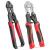 Industrial Mini Bolt Cutter Spring Loaded Wire Cable Cutter For Steel Wire Chains Ergonomic Handle Rustproof