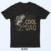 Reel Cool Dad Fishing Papa Father's Day Fisherman Fish T-Shirt
