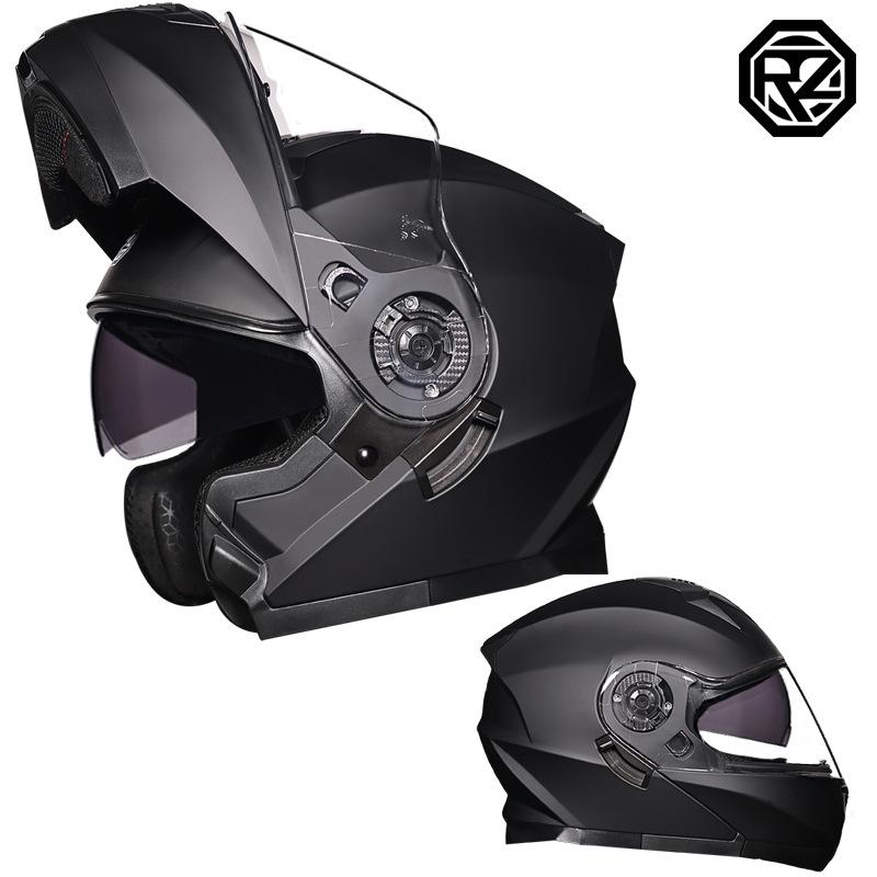 Orz Motorcycle open-face helmet for men and women, suitable for all seasons, for motorcycling and touring, half-face helmet, universal for all