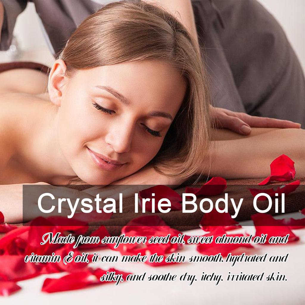 ELHOE body massage oil nourishes, moisturizes, softens the skin, relieves dryness, gentle formula, daily body care 30ml