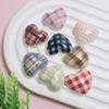 Valentine's Day Themed Colorful Heart Resin Flatback Cabochons Button Beads for Scrapbooking Card Making Jewelry Making Supplier