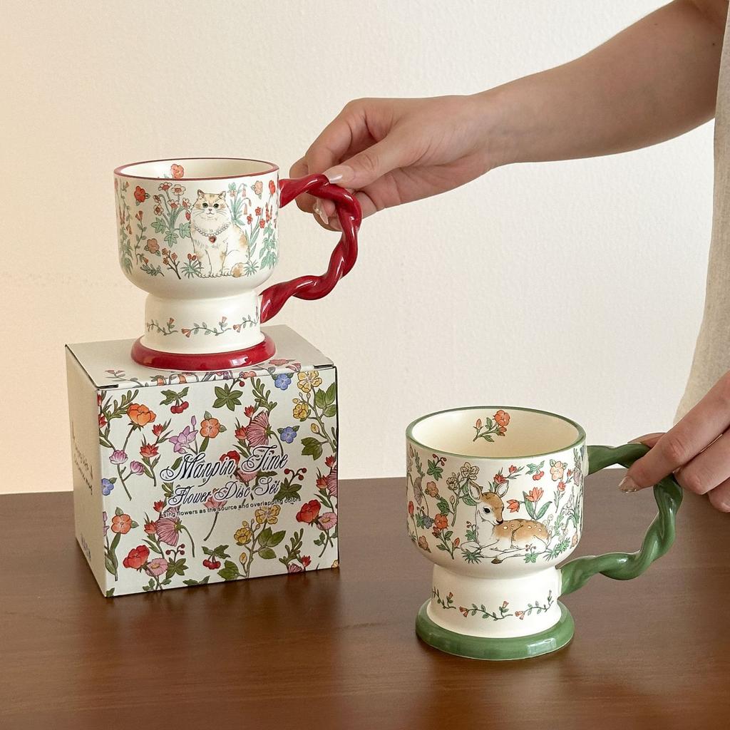 Good Looking Birthday Gift for Girls Mug Niche Design Cup Creative Ceramic Cup Practical Souvenir Gift