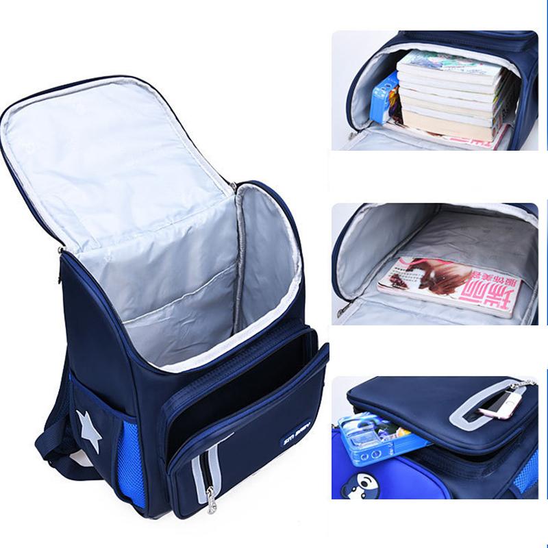Waterproof Student Bags Boys Girls Orthopedic School Backpacks Kids Schoolbags Children Satchel Knapsack CLE