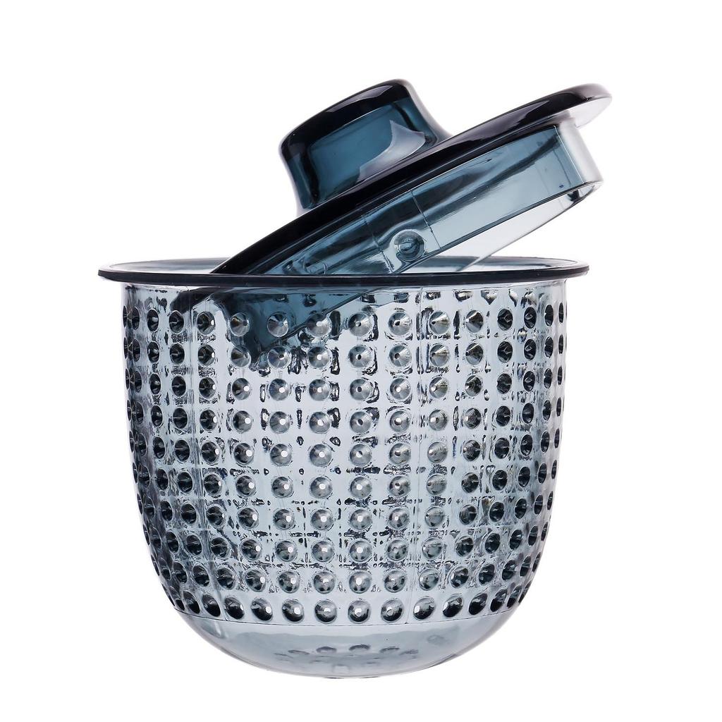 Kinto UNITEA Unimug, 350ml, Navy, Heat-Resistant Glass, 22916