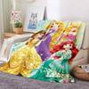 3D Printed Disney Princess Cartoon Blanket, Suitable for All Seasons, Wearable By Children and Adults, A Luxurious Gift Choice.