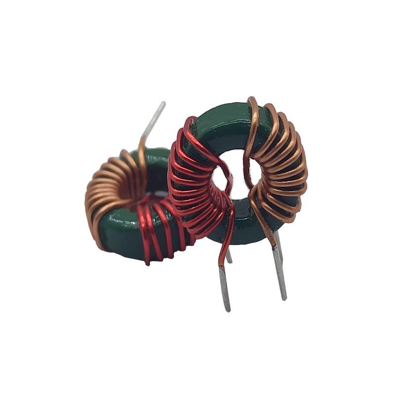 Ferrite Core Coil: Red Core, 10-Turn, 500UH, 0.45 Wire, 3A Common Mode Choke, Split Winding, T9*5*3