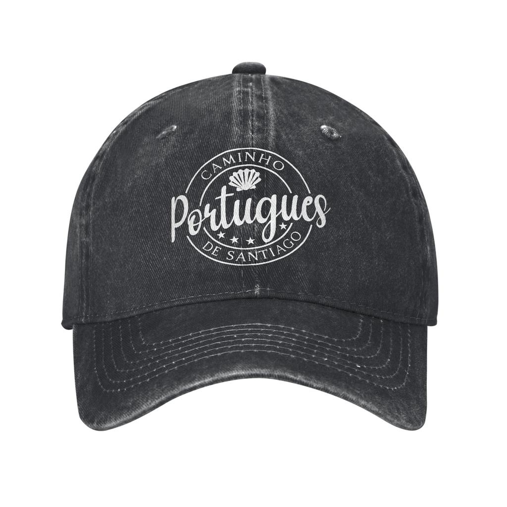 Camino De Santiago Printed Cap for Unisex Women Cotton Trucker Hat Daily Headwear Baseball Cap Adjustable