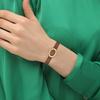 COACH SAMMY 14504426 Women's Watch Brown Leather Stainless Steel Sapphire Crystal Dial