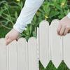 10 Pcs Garden Landscape Edging Panels No Digging Fence Border Connectable Fence Panels for Dividing Yard Flower Beds