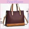 Street Style Womens Large Capacity Tote Bag With Pu Material For Daily Use