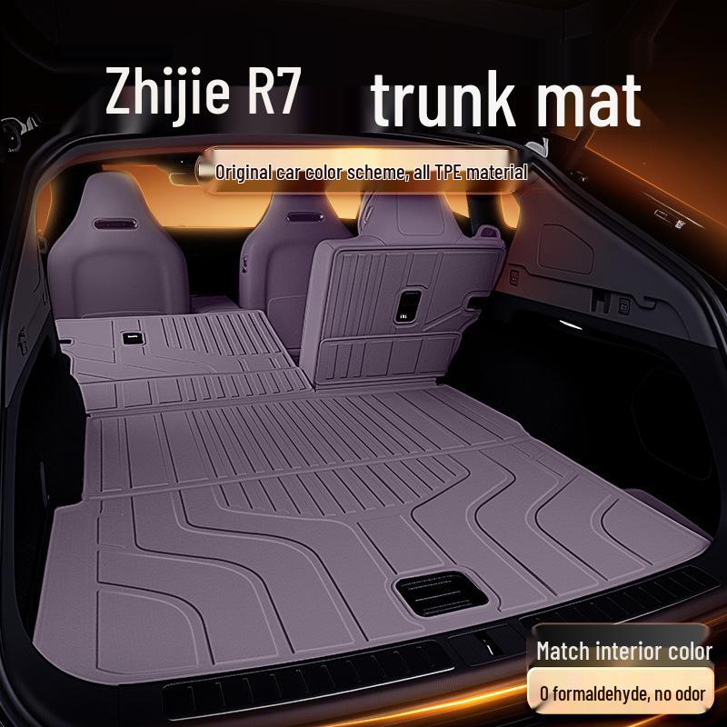 Zhiji R7 Trunk Mat TPE 2026 - Electric Car Interior Accessory