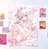 Kawaii Galgame Girl Wall Tapestry For Dorm Bedroom Decoration Wall Art Background Cloth For Room Atmosphere Decor