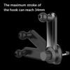 Universal Car Air Vent Clip Mount 17mm Ball Head For Car Phone Holder Arm Air Extension Outlets I2F4