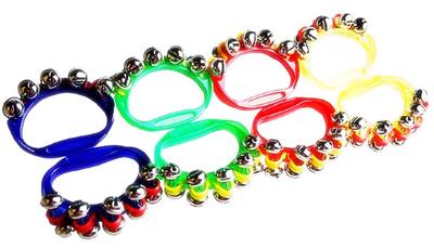 Aloala Christmas Bells for Toddlers, Rhythm, Musical Instruments, Ring Bells, Hand Bells (Set of 8)