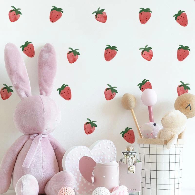 Cute Waterproof Wall Stickers  Decals for Apartment Bedroom Background Wall Home Decor