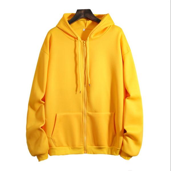 Loose Hooded Sweater Women's Autumn and Winter Plus Size Zipper Cardigan Top