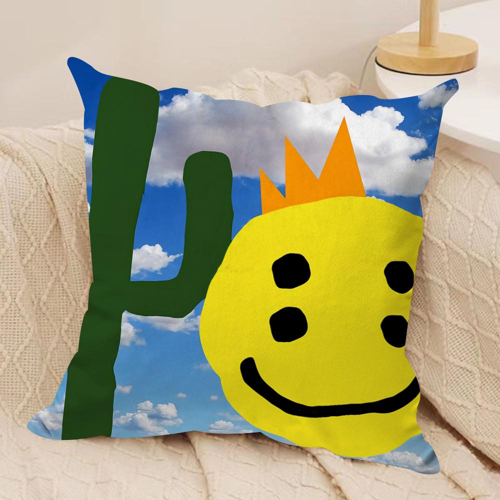Luxury Smile CCpfmM Cushion Cover Pillowcase Ultra Soft Skin Friendly Fabric Cloud Like Comfort Concealed Zipper
