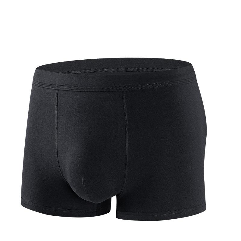 Men's Underwear Cotton Elastic Cotton High Elasticity Comfortable Plus Size Men's Flat Corner Underwear