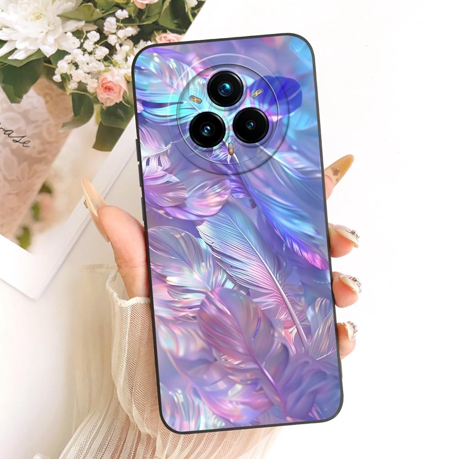 For Realme 14 Pro 5G Case RMX5056 Cool Owl Dragon Painted Cover Soft Silicone Case For Realme 14 Pro Plus Realme14 Pro+ 5G Shell