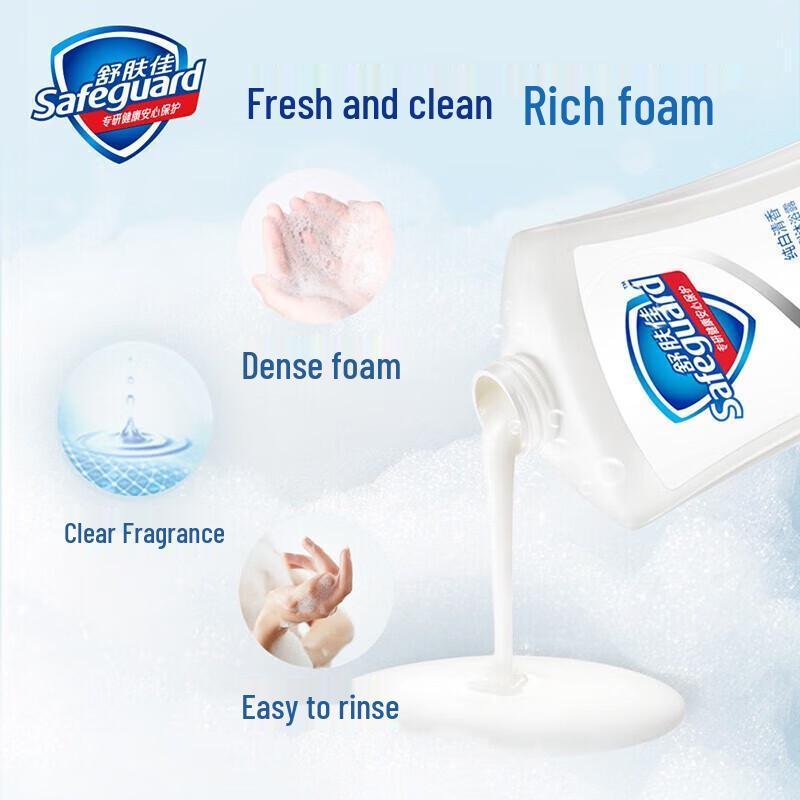 Safeguard Classic Clean Pure White Fragrance Body Wash