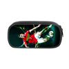 Ronaldo Boys Girls Pencil Case Pencil Bag Football Star Zipper Pencil Box for Boys Girls Best Gift Ladies Cosmetic Bags