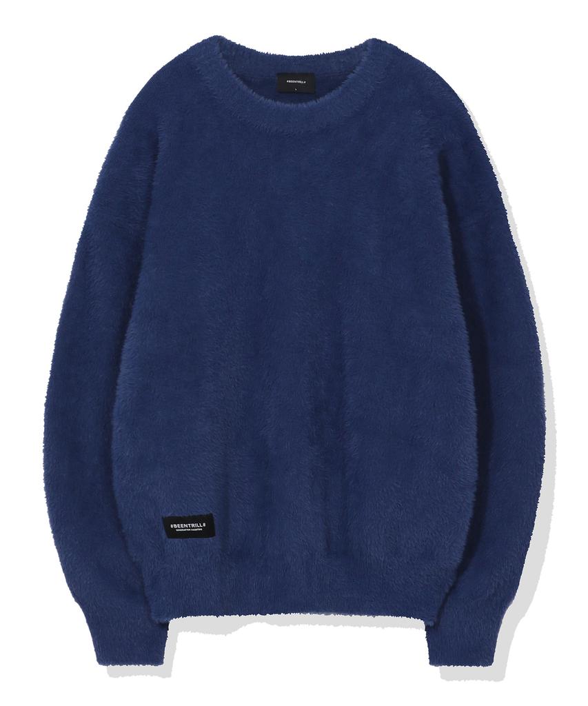 BEENTRILL Hairy Knit (Blue)