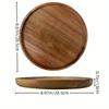 Japanese Solid Wood Fruit Plate Factory Wholesale Wooden Tray Multi-size High-value Fruit Tray Snack Plate