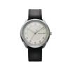 MASTER WORKS Quattro 003 MW06SI-ECBKG8 Men's Quartz Wristwatch, 39mm Stainless Steel Case, Italian Leather Strap, Made In Japan