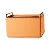 Desktop Storage Box Tidy Stylish Remote Control Organize Boxes Leather Pen Holder for School Home Vanity Table Table Decor