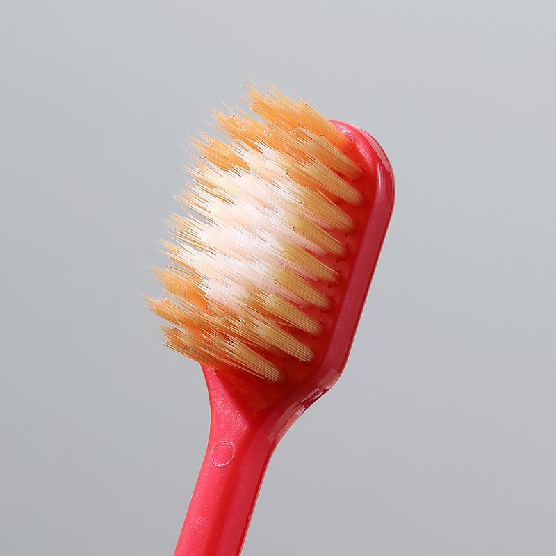 Japanese Soft Bristle Wide Head Toothbrush Set for Adults