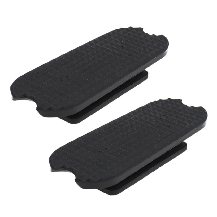 1 Pair High Friction Stirrups Pads Set Of 2 From Strong Plastic Materials Ensures Safety During Horseback Horse Riding