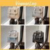 Vintage Style Pu Small Shoulder Bag With Inner Phone Pocket For Casual Outings