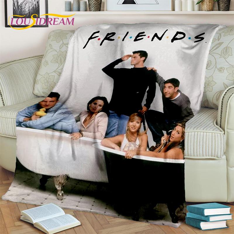 Friends Classics TV Blanket,Soft Throw Blanket for Home Bedroom Bed Sofa Picnic Travel Office Cover Rest Blanket Kid Gifts 013